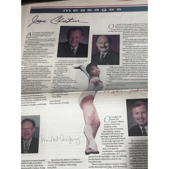 Spirit XV Commonwealth Games Newspaper August 18-28, 1994 Paperback - Picture 6 of 8